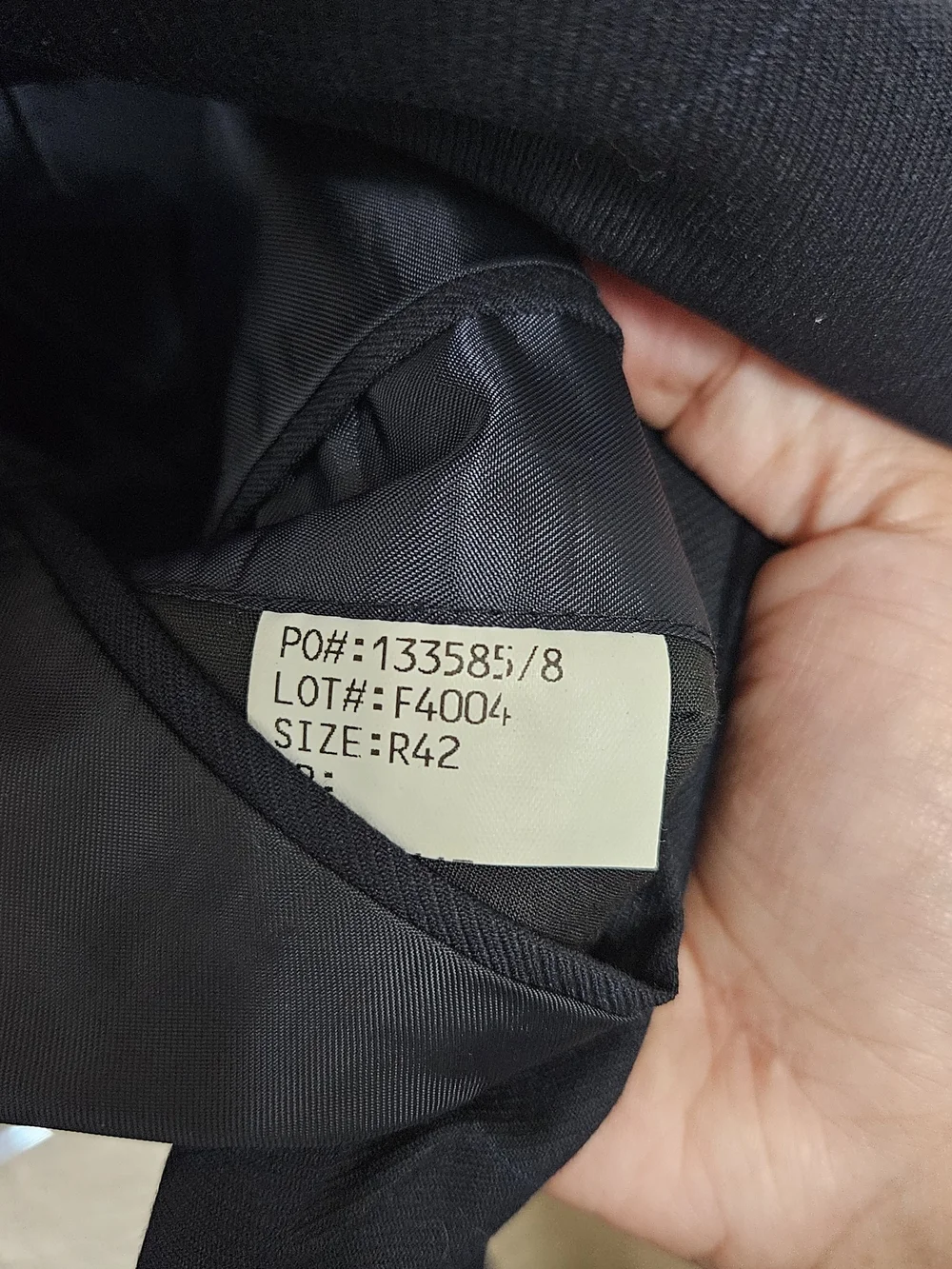 Men's Tailored Black Sport Coat Blazer
